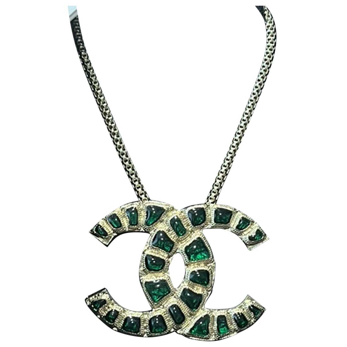 Cc necklace Chanel Gold in Metal - 24876749